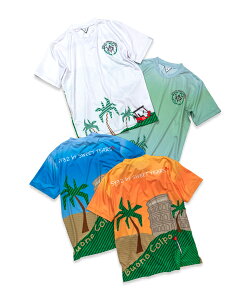 K[fOtBbNbNlbNGARDEN GRAPHIC PT MOCK-TbMEN'SSY32 by SWEET YEARS GOLF[SYG-24S43]