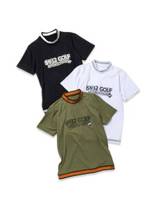 hCXgb` bNlbNVcLIGHT STRETCH LOGO MOCKbMEN'SSY32 by SWEET YEARS GOLF[SYG-25S038]