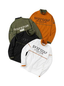�yOPEN�L�O�N�[�|���z�z���z�X�g���b�` ���b�N�l�b�N �X�E�F�b�g��ULTRA LIGHT BACK BRUSHED MOCK SWEAT��SY32 by SWEET YEARS GOLF[SYG-25A1-17]