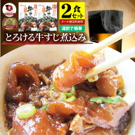 牛スジ煮込み 醤油味 2個セット レトルト おつまみ 常温保存 仕送り 牛肉 送料無料 居酒屋の味 すじ お試…