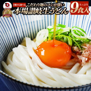 ポッキリ 送料無料 うどん 讃岐うどん 生うどん 9食セット 生麺 300g×3袋 冷やし 温うどん 両対応 香川 頑固父さんが唸る讃岐生うどん 香川県 産地直送 お試し ポイント消化 在庫処分 フード