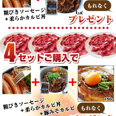 【送料無料・冷凍】国産牛リッチな切り落とし600g(300g×2)【2セット以上御購入でおまけ付き!】【牛/国産/スライス/すき焼き/牛丼/モモ/バラ/ウデ/当日発送】