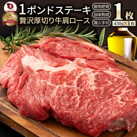 1ポンド ステーキ 牛肩ロース 450g牛肉 牛 ブロック 送料無料 ワンポンド ワンポンドステーキ メガ盛り 熟成肉 1pound 焼肉セット 焼肉 ランキング1位 やきにくあす楽 お花見 花見 バーベキュー 肉 食材 セット