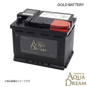 GB-LN2-AGM 1�� �A���ԗp DIN�K�i �A�C�h�����O�X�g�b�v�ԑΉ��o�b�e���[ GOLD BATTERY AGM�^�C�v AQUA DREAM/�A�N�A�h���[�� AD-GB-LN2-AGM 4549277016391