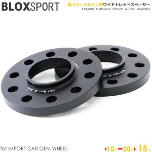 W~ ChgbhXy[T[ (zC[p) 2Zbg 15mm 5H PCD:112 ԗnua:66.5 AEfB tHNX[Q xc p BLOX SPORT