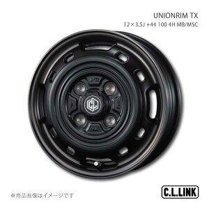 UNIONRIM TX 12×3.5J +44 100 4H MB/MSC C.L.LINK/�V�[�G�������N �i��:ftx1235441004mbsp