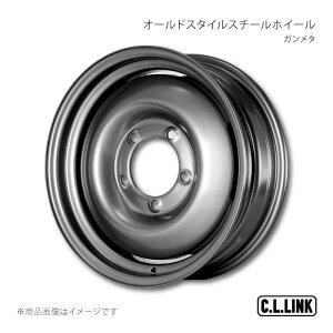 CL20 �I�[���h�X�^�C���X�`�[���z�C�[�� 16×5.5J +20 139.7 5H �K�����^ �W���j�[ C.L.LINK/�V�[�G�������N �i��:CL20Wheels 1655GM