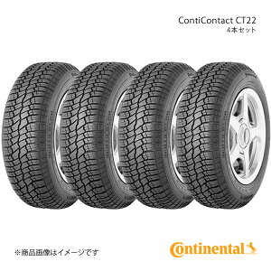 ContiContact CT22 165/80R15 87T �^�C�� 4�{�Z�b�g Continental �R���`�l���^�� No.0358140×4