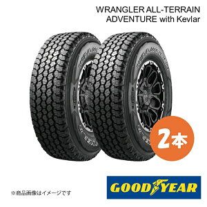 265/65R18 114T 2�{ �ă^�C�� �T�}�[�^�C�� 265 65 18 WRANGLER ALL-TERRAIN ADVENTURE with Kevlar GOODYEAR �O�b�h�C���[ 05527419×2
