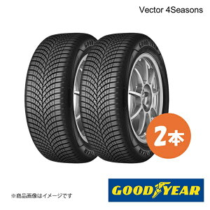 �V�ԑ����^�C�� PEUGEOT 2008 �O�㋤�� 2�{ 195/60R16 89H Vector 4Seasons GOODYEAR �O�b�h�C���[ 5621032×2