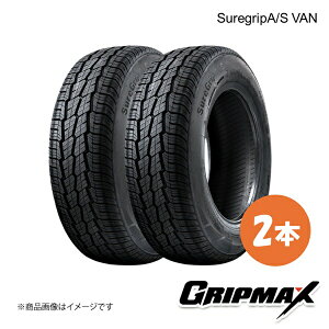 215/65R16C 109/107T �^�C�� 2�{ �I�[���V�[�Y�� SuregripA/S VAN 215 65 16 GRIPMAX �O���b�v�}�b�N�X 6972435765974