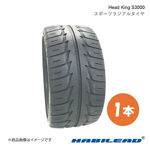 215/45ZR17 91W XL 1�{ �X�|�[�c�^�C�� S�^�C�� 215 45 17�C���` Head King S3000 HABILEAD �n�r���[�h