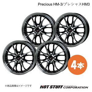 y15C` 4H100 5.5J +43z ANA P10n ^C:185/60-15 zC[ 4{ BK/P Precious HM-3 HOT STUFF