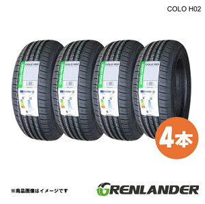 155/65R14 75T 4�{ �T�}�[�^�C�� 2026�N���� GRENLANDER �O���������_�[ COLO H02 155 65 14�C���` �ă^�C�� ���� ���� ��������