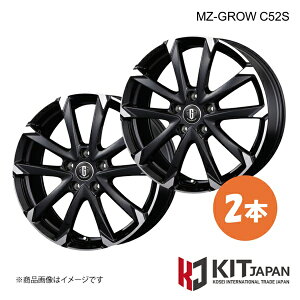�y16×6.5J 5-114.3 INSET40 BMP�z�G���Y�B�[�O���E C25S �z�C�[�� 2�{ KIT JAPAN KOSEI �R�[�Z�C MZ-GROW C52S �i��:K30010×2
