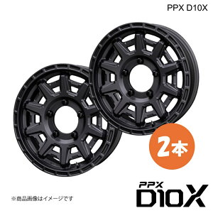ジムニー アルミホイール 2本 16インチ 5H-139.7 5.5J +22 マットダークガンメタリック PPX D10X JB23W 1998/10〜2018/7 共豊 kyoho