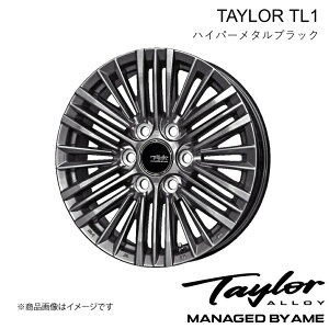 レクサス LX アルミホイール1本 18インチ 6H-139.7 8J +50 ハイパーメタルブラック TAYLOR TL-1 VJA310W 2022/1〜 共豊 kyoho