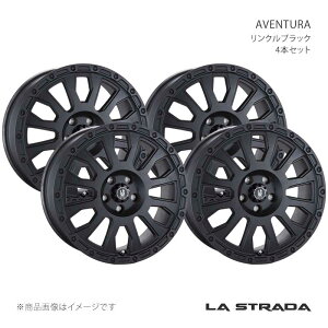 �y18�C���` 5H 114.3 8.0J +40�z�A���~�z�C�[��4�{�Z�b�g AVENTURA �A�x���`���� �����N���u���b�N LA STRADA/���E�X�g���[�_ �i��:LA880K40WB2×4