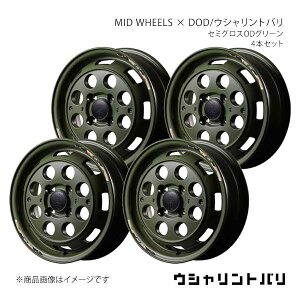 �y15�C���` 4H100 4.5J +45�z�A���~�z�C�[��4�{�Z�b�g N-ONE JG3/4 MID WHEELS×DOD/�E�V�������g�o�� SOG Y26H545433450020×4