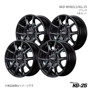 y15C` 6H139.7 6.0J +33zA~zC[4{Zbg nCG[X 200n MID WHEELS/KG-25 BLK V97A5606D333BK0N×4
