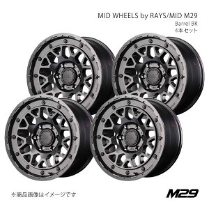 y17C` 6H 135 8.5J +10zA~zC[4{Zbg MID WHEELS by RAYS/MID M29 BBK X19C7856R3100300×4