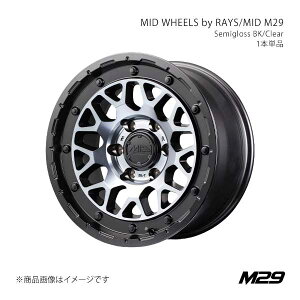 �y17�C���` 6H 135 8.5J +0�z�A���~�z�C�[��1�{ MID WHEELS by RAYS/MID M29 MID WHEELS by RAYS/MID M29 SBC X19C7856R200SB00×1
