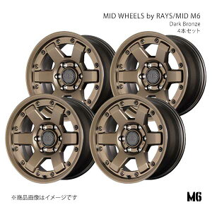 y17C` 6H 139.7 8.5J +10zA~zC[4{Zbg MID WHEELS by RAYS/MID M6 DBR X2137856D310BR00×4