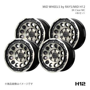 y17C` 6H 139.7 8.5J +10zA~zC[4{Zbg MID WHEELS by RAYS/MID H12 BKM L17G7856D310031N×4