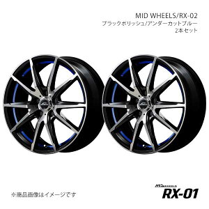 y15C` 5H100 6.0J +45zA~zC[2{Zbg VG^ N#P17n MID WHEELS/RX-02 BKB Y2655605334503L0×2