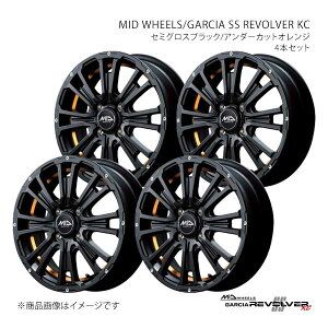 y14C` 4H100 4.5J +45zA~zC[4{Zbg GuBS DA17W MID WHEELS/GARCIA SS REVOLVER KC SBO L179445433450330×4