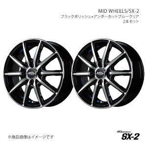 y14C` 4H100 4.5J +45zA~zC[2{Zbg GuBS DA17W MID WHEELS/SX-2 BKB X15A44543345BL00×2
