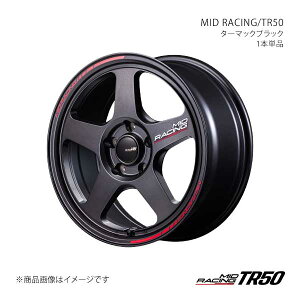 �y17�C���` 5H 100 7.5J +40�z�A���~�z�C�[��1�{ MID���[�V���O/TR50 MID RACING/TR50 TBK F703775533400300×1