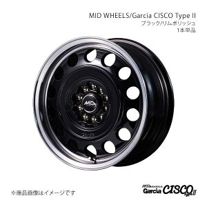 �y16�C���` 10H 108/114.3 6.5J +40�z�A���~�z�C�[��1�{ MID WHEELS/�K���V�A�V�X�R �^�C�v2 MID WHEELS/Garcia CISCO TypeII BRP D70666554340BKP0×1