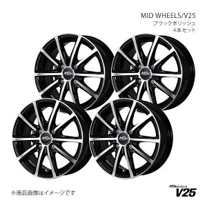 y15C` 4H100 5.5J +50zA~zC[4{Zbg OCX GM4/5 MID WHEELS/V25 ubN|bV BKP S988555433500390×4