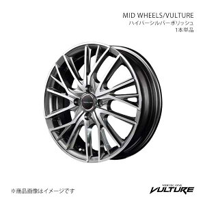 �y16�C���` 4H 100 5.0J +45�z�A���~�z�C�[��1�{ MID WHEELS/���@���`���[ MID WHEELS/VULTURE X15565043345HS10×1