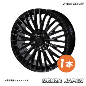 �y15×4.5J 4-100 INSET45 GBK�zN-BOX/N-BOX�J�X�^�� JF5/6 �A���~�z�C�[�� 1�{ MONZA JAPAN Warwic CLYVER ���[�E�B�b�N �N���C���@�[ RV-21