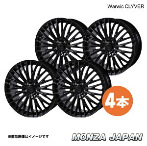 �y18×7.5J 5-114.3 INSET48 GBK�zCX-80 KL�n �A���~�z�C�[�� 4�{ MONZA JAPAN Warwic CLYVER ���[�E�B�b�N �N���C���@�[ RV-24×4