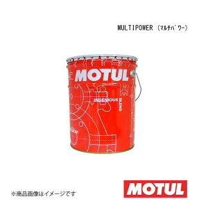 vp ԃGWIC 15W50 20L×1{ MOTUL `[ MULTIPOWER (}`p[) 106758