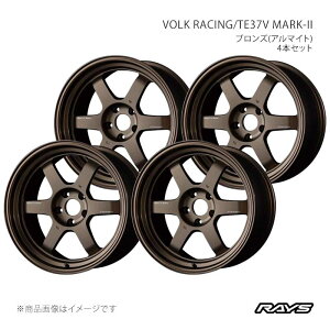�y18�C���` 5H120 9.5J +22�z�A���~�z�C�[��4�{�Z�b�g �{���N���[�V���O TE37V �}�[�N2 BR RAYS/���C�Y �i��:06028952221BR×4