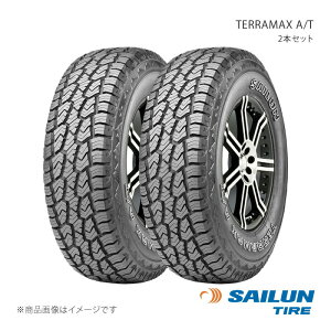 265/70R18 124/121R LT �I�[���V�[�Y���^�C�� 2�{�Z�b�g 265 70 18 TERRAMAX A/T SAILUN �T�C����