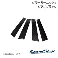 HONDA/ホンダ ヴェゼル RU系 ピアノブラック ピラーガーニッシュ 純正サイドバイザー装着車 SecondStage/…