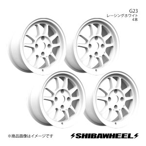 SHIBATIRE Vo^C VozC[ G23 A~zC[4{Zbg 15×6.5J 4-100 INSET38 [VOzCg G15-01RW×4