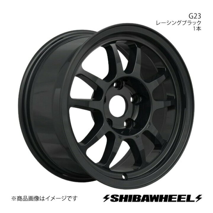 楽天市場】SHIBATIRE シバタイヤ シバホイール G23 アルミホイール1本 