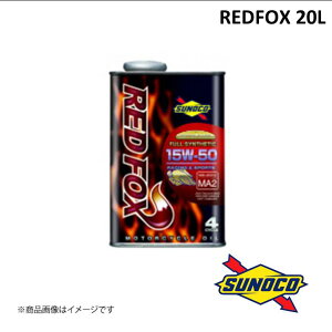 FULL SYNTHETIC 20L 15W-50 REDFOXV[Y GWIC RACING&SPORTS SUNOCO/XmR Engine Oil oCN ֎ԗp S 100%w bhtHbNX