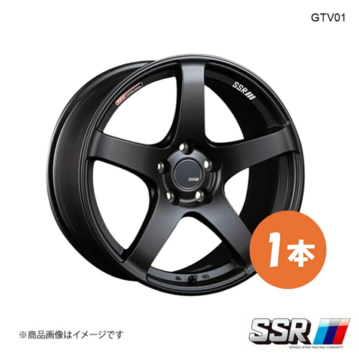 楽天市場】【18インチ 5H100 7.5J +48】ホイール 1本 BRZ ZC6 S GTV01 
