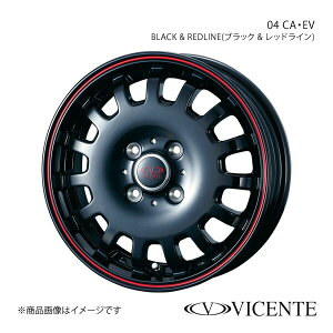 y13C` 4H100 4.5B +50z A~zC[ 1{ GuCS DA17W VICENTE/04 EV BLACK &REDLINE(ubN & bhC) 0035662