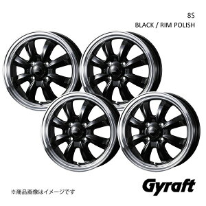 y15C` 4H100 4.5J +45zA~zC[4{Zbg Xy[VA/Xy[VAx[X MK53S/MK33V Gyraft/8S BLACK/RIM POLISH 0040952×4
