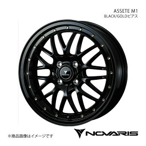 y16C` 4H100 5.0J +45zA~zC[1{ fCY[NX B21A NOVARIS/ASSETE M1 BLACK/GOLDsAX 0041061
