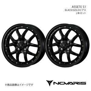 y15C` 4H100 4.5J +45zA~zC[2{Zbg Xy[VA/Xy[VAx[X MK53S/MK33V NOVARIS/ASSETE S1 BLACK/GOLDsAX 0041319