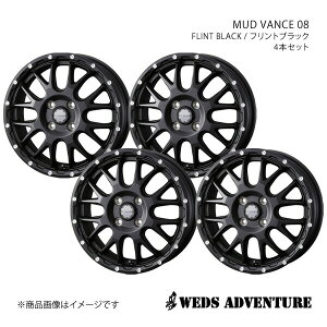 y14C` 4H100 4.5J +45zA~zC[4{Zbg [NX ML21S WEDS-ADVENTURE/MUD VANCE 08 FLINT BLACK 0041121×4